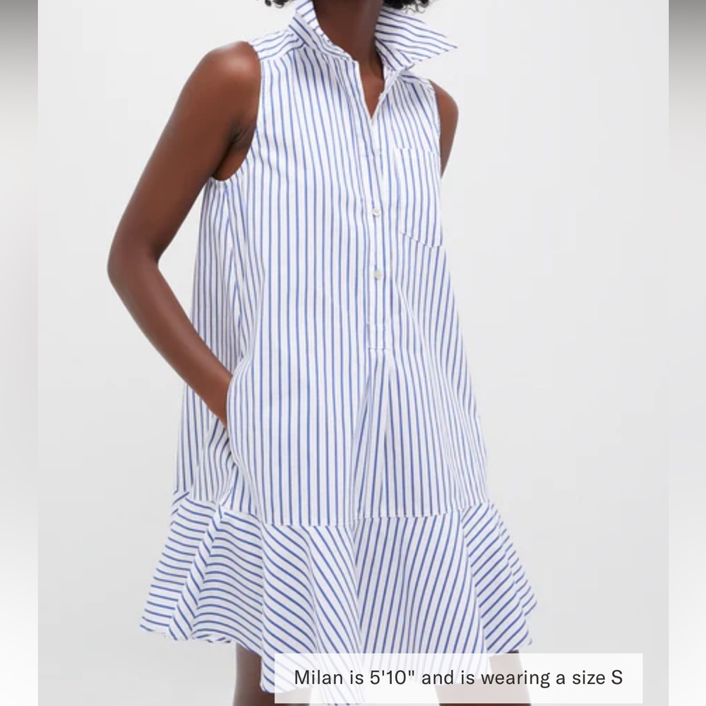 Striped Sleeveless Dress